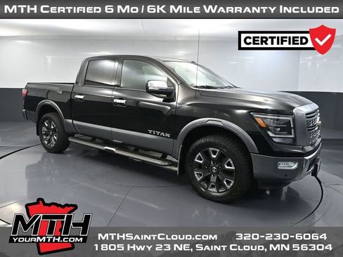 Used 2021 Nissan Titan Platinum Reserve w/ Moonroof Package image 1
