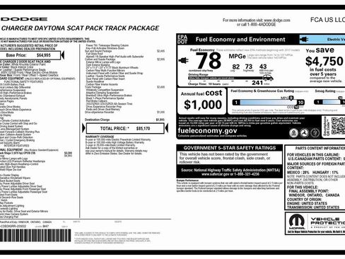 Used 2024 Dodge Charger R/T Scat Pack w/ Plus Group image 4