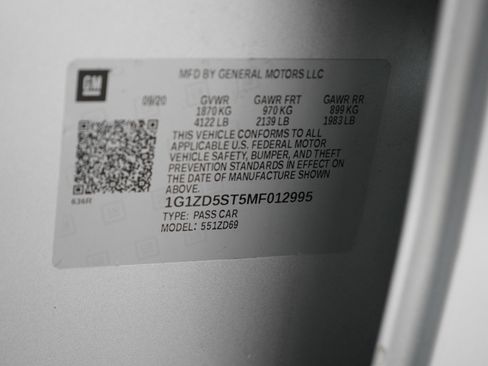 Used 2021 Chevrolet Malibu LT FWD image 26
