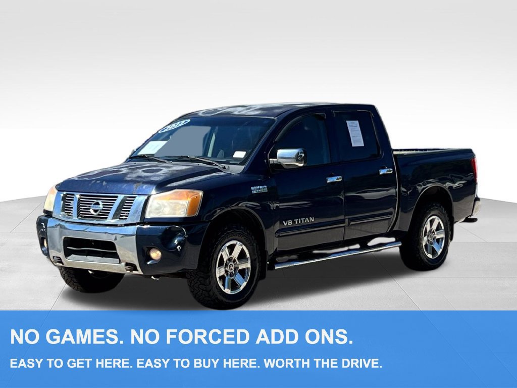 Used 2012 Nissan Titan SV w/ SV Value Truck Pkg AWD/4WD image 1