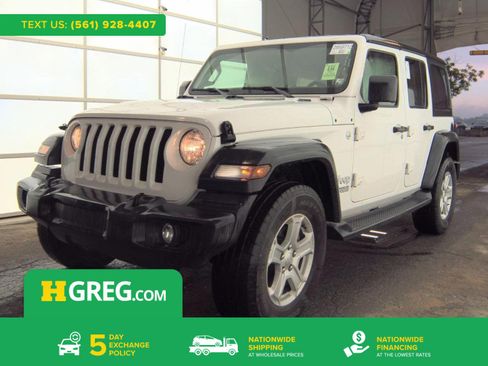 Used 2021 Jeep Wrangler Unlimited Sport AWD/4WD image 1