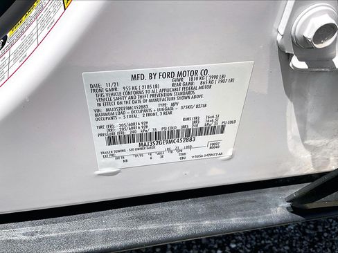 Used 2021 Ford EcoSport SE w/ SE Convenience Package FWD image 35