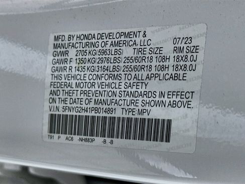 Used 2023 Honda Pilot EX-L image 12