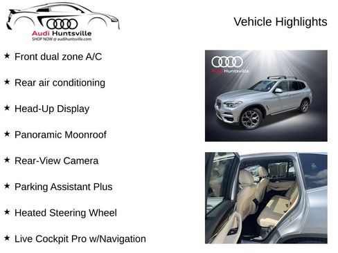 Used 2021 BMW X3 xDrive30i w/ Premium Package AWD/4WD image 12