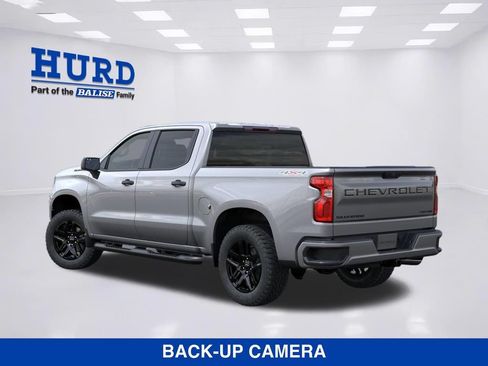 New 2026 Chevrolet Silverado 1500 Custom w/ Turbomax Blackout Package AWD/4WD image 3