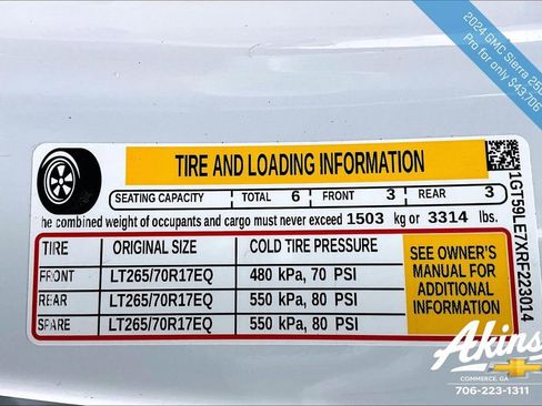 Certified 2024 GMC Sierra 2500 Pro w/ Convenience Package image 18