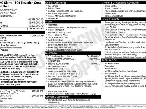 Used 2024 GMC Sierra 1500 Elevation AWD/4WD image 2