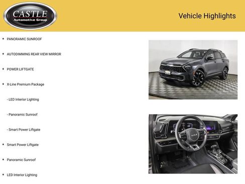 Used 2023 Kia Sportage X-Line w/ X-Line Premium Package AWD/4WD image 3