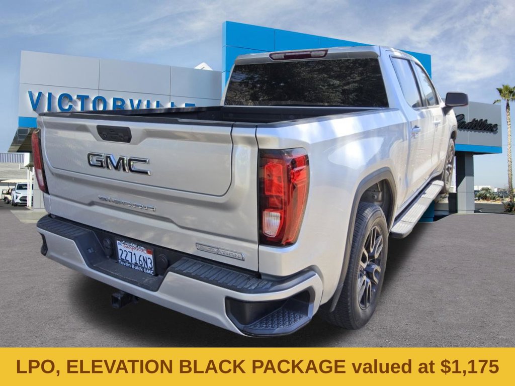 Used 2022 GMC Sierra 1500 Elevation w/ LPO, Elevation Black Package RWD image 3