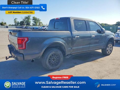 Used 2016 Ford F150 Limited w/ Trailer Tow Package AWD/4WD image 4