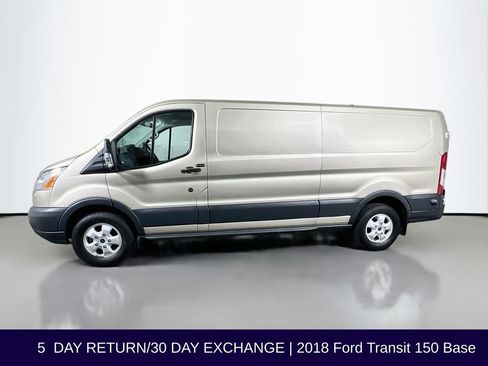 Certified 2018 Ford Transit 150 148 Low Roof w/ Premium Package RWD image 5