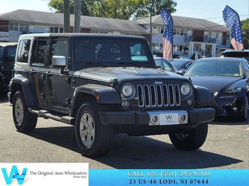Used 2017 Jeep Wrangler Unlimited Sahara w/ Quick Order Package 24E Chief image 4