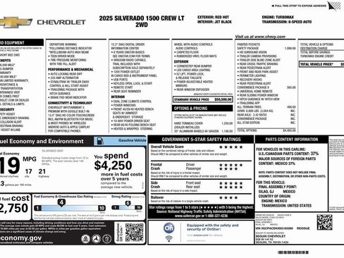 Used 2025 Chevrolet Silverado 1500 LT w/ Safety Package image 4