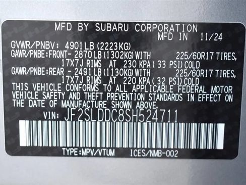 Used 2025 Subaru Forester Premium w/ Convenience Package #1 AWD/4WD image 34