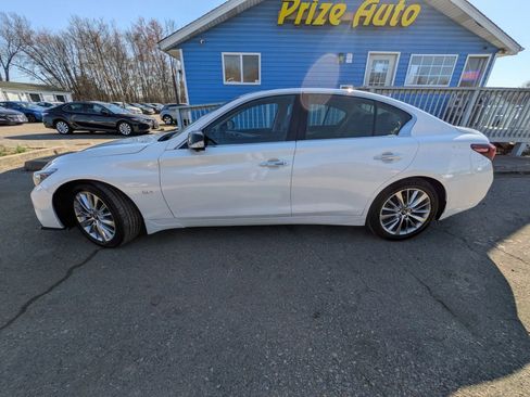 Used 2021 INFINITI Q50 Luxe w/ Seat & Sound Package image 3