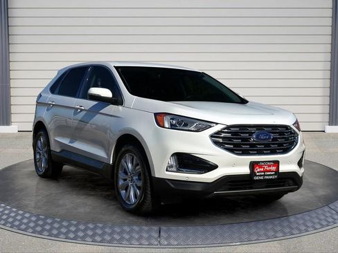 Used 2022 Ford Edge Titanium w/ Cargo Accessory Package AWD/4WD image 1