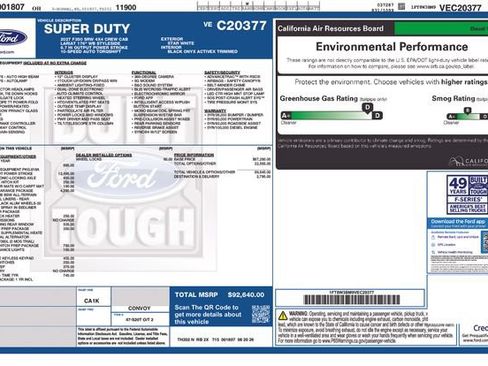 New 2027 Ford F350 Lariat w/ Black Appearance Package AWD/4WD image 4