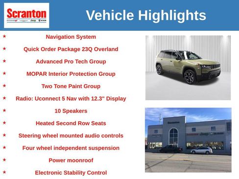 New 2026 Jeep Cherokee Overland w/ Advanced Pro Tech Group image 6