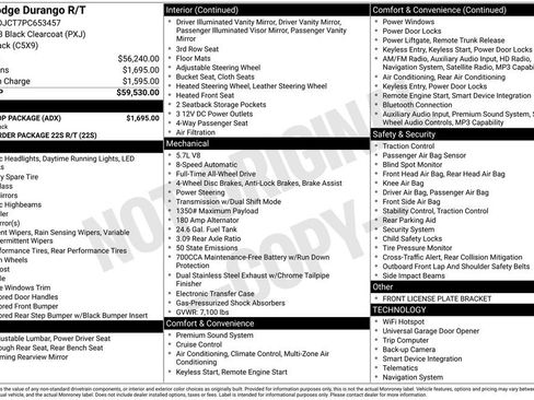 Used 2023 Dodge Durango R/T w/ Blacktop Package AWD/4WD image 37
