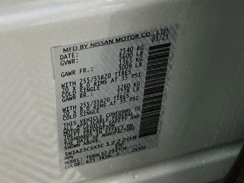 New 2025 Nissan Murano SL image 26