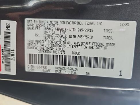 New 2026 Toyota Tundra SR image 33