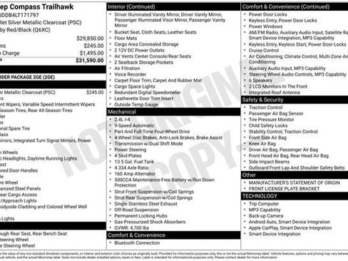 Used 2020 Jeep Compass Trailhawk image 7