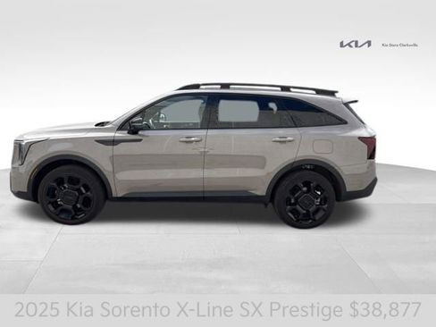 Certified 2025 Kia Sorento SX Prestige w/ Sage Leather Package AWD/4WD image 4