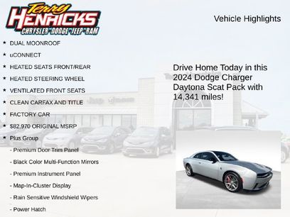 Used 2024 Dodge Charger Daytona Scat Pack w/ Plus Group