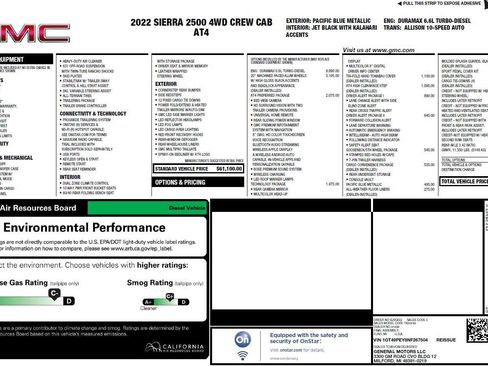 Used 2022 GMC Sierra 2500 AT4 w/ AT4 Preferred Package image 3
