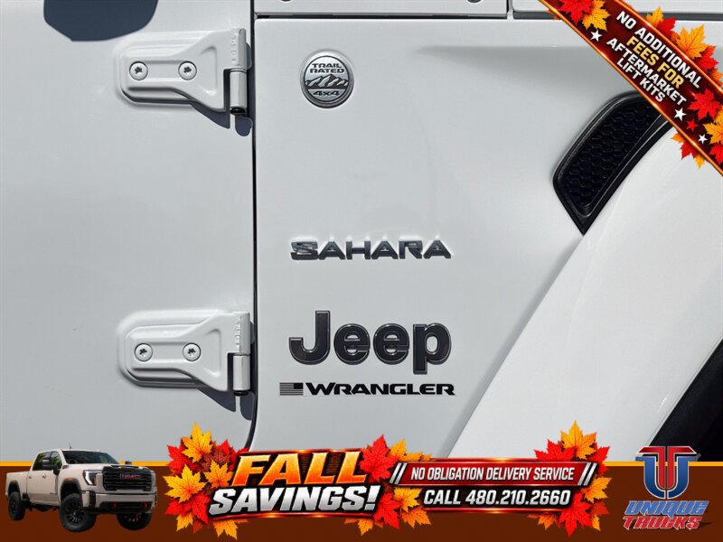 Used 2024 Jeep Wrangler Unlimited Sahara w/ Technology Group AWD/4WD image 7