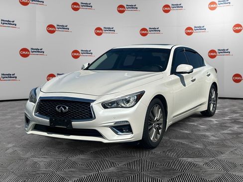 Used 2023 INFINITI Q50 Luxe w/ Cargo Package RWD image 1