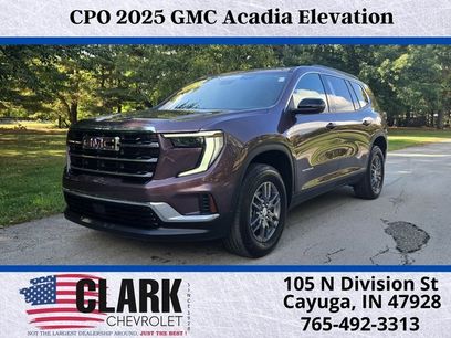 Certified 2025 GMC Acadia Elevation