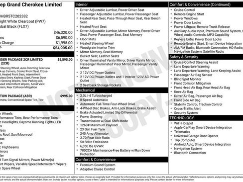 New 2026 Jeep Grand Cherokee Limited AWD/4WD image 28
