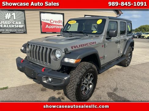 Used 2019 Jeep Wrangler Unlimited Rubicon w/ Cold Weather Group AWD/4WD image 1