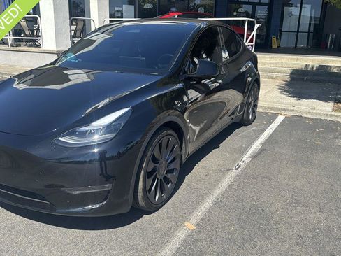 Used 2025 Tesla Model Y Performance AWD/4WD image 1