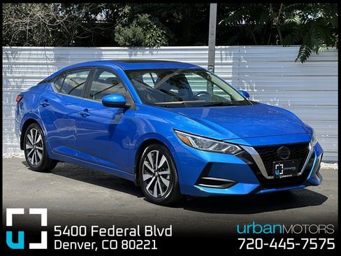 Used 2021 Nissan Sentra SV w/ SV Premium Package FWD image 1