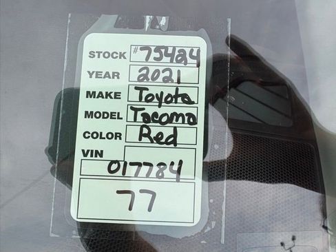 Used 2021 Toyota Tacoma SR w/ SR Convenience Package RWD image 36