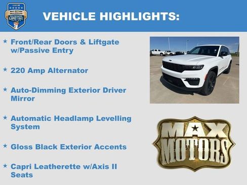 Used 2024 Jeep Grand Cherokee Limited w/ Luxury Tech Group II AWD/4WD image 12