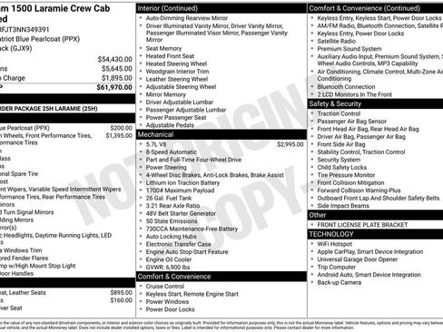 Certified 2022 RAM 1500 Laramie image 42