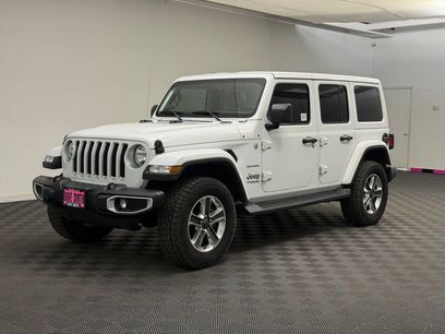 Used 2020 Jeep Wrangler Unlimited Sahara w/ Uconnect 4C Nav & Sound Group