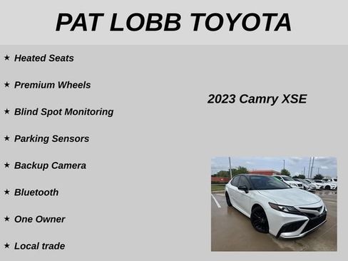 Used 2023 Toyota Camry XSE w/ Navigation Package FWD image 17