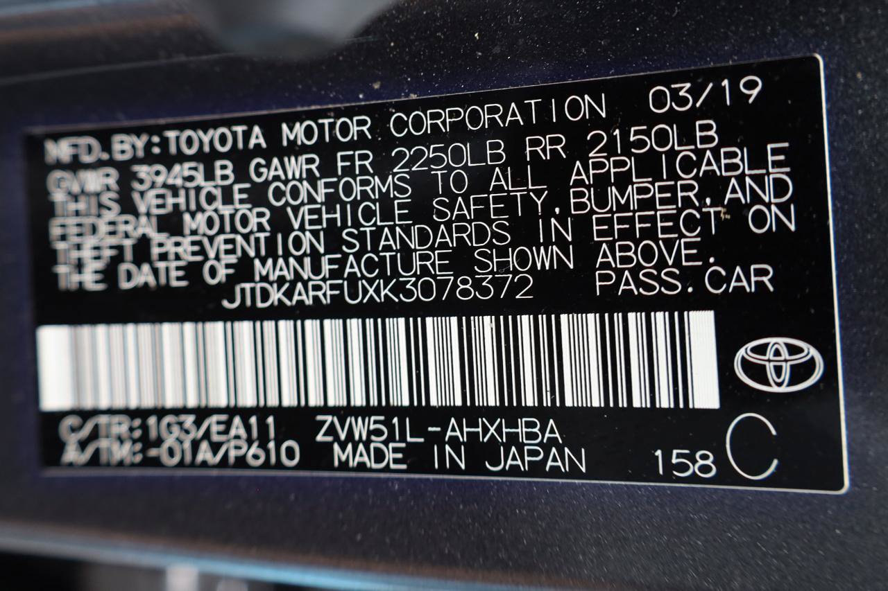 Used 2019 Toyota Prius Limited FWD image 17