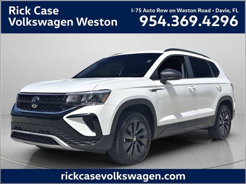 Certified 2023 Volkswagen Taos S w/ Driver Assistance Package FWD image 1