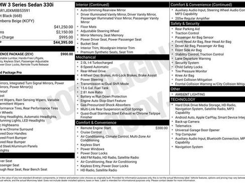 Used 2021 BMW 330i Sedan w/ Convenience Package RWD image 5