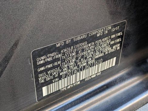Used 2018 Subaru Crosstrek 2.0i Premium w/ Moonroof Package AWD/4WD image 16