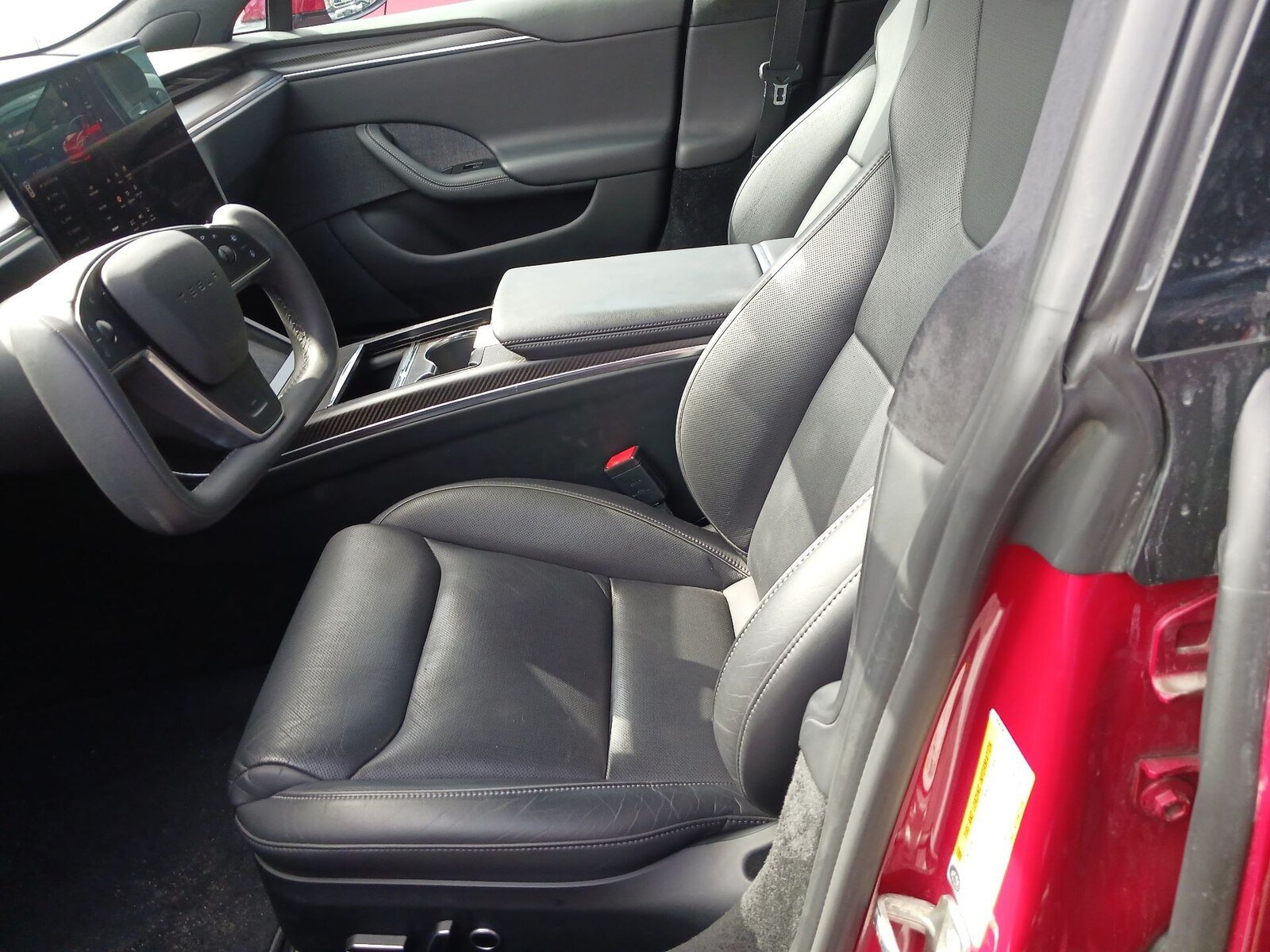 Used 2021 Tesla Model S Plaid AWD/4WD image 3