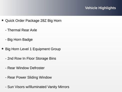 Used 2022 RAM 1500 Big Horn RWD image 8