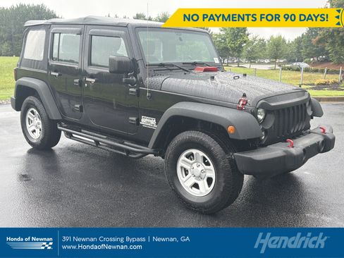 Used 2016 Jeep Wrangler Unlimited Sport w/ Connectivity Group AWD/4WD image 1