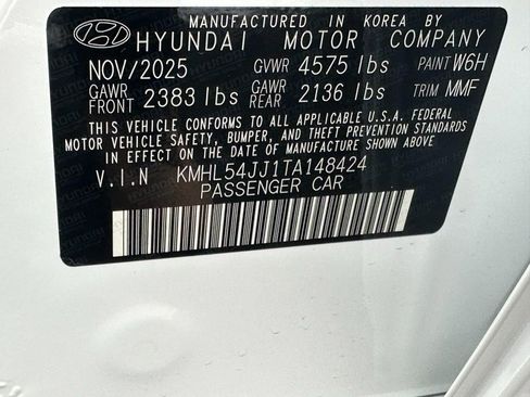 New 2026 Hyundai Sonata Limited FWD image 18