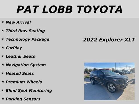 Used 2022 Ford Explorer XLT w/ Equipment Group 202A image 16